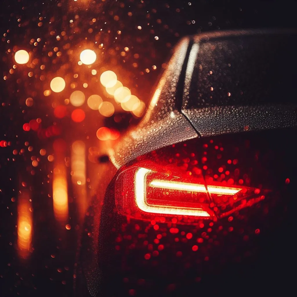 hazard lights blinking when car is off